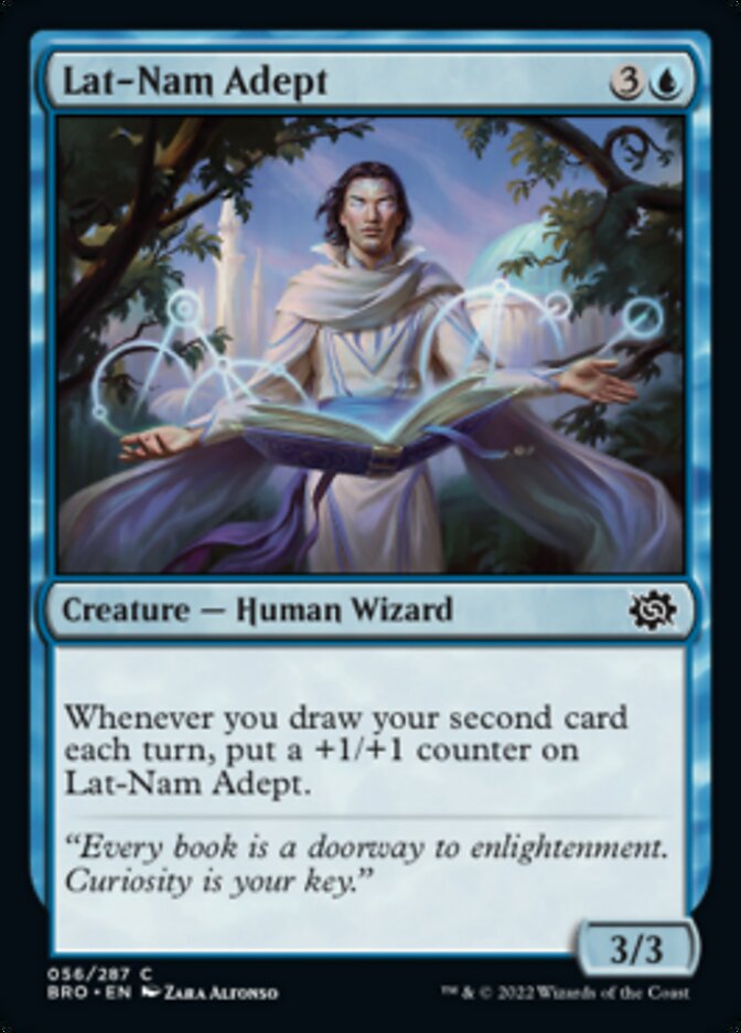 Lat-Nam Adept [The Brothers' War] MTG Single Magic: The Gathering    | Red Claw Gaming