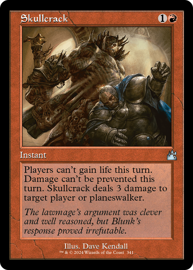 Skullcrack (Retro Frame) [Ravnica Remastered] MTG Single Magic: The Gathering    | Red Claw Gaming