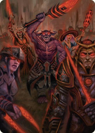 Insurrection Art Card [Commander Masters Art Series] MTG Single Magic: The Gathering    | Red Claw Gaming