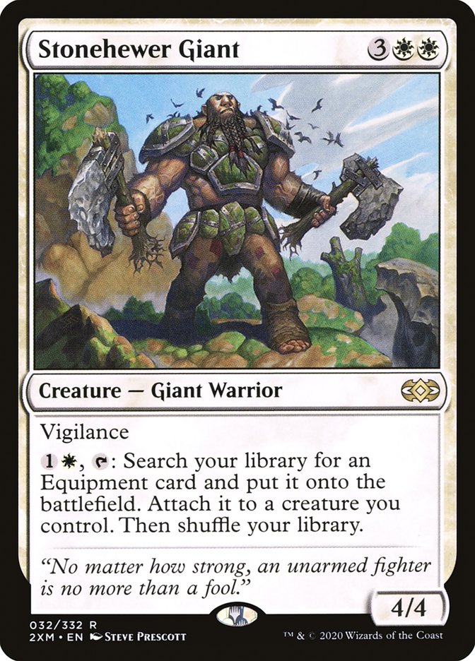 Stonehewer Giant [Double Masters] MTG Single Magic: The Gathering    | Red Claw Gaming