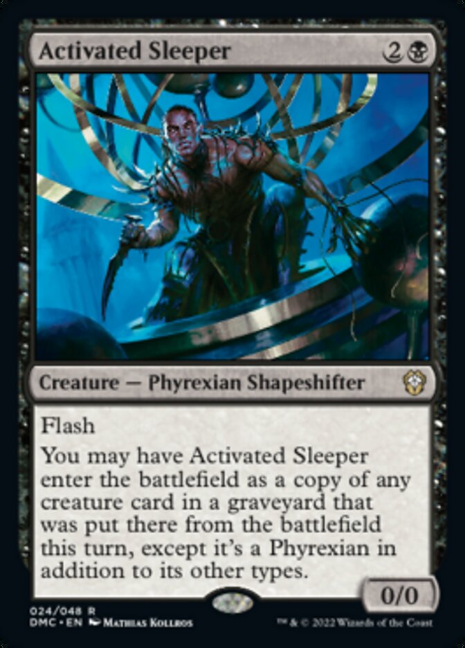 Activated Sleeper [Dominaria United Commander] MTG Single Magic: The Gathering    | Red Claw Gaming