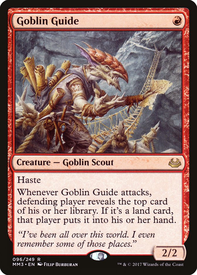 Goblin Guide [Modern Masters 2017] MTG Single Magic: The Gathering    | Red Claw Gaming