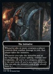 The Initiative // Undercity Double-Sided Token [Commander Legends: Battle for Baldur's Gate Tokens] MTG Single Magic: The Gathering    | Red Claw Gaming
