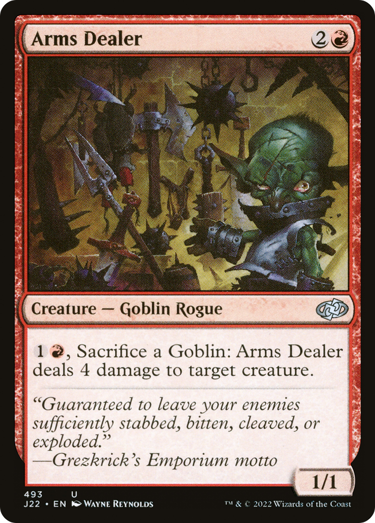 Arms Dealer [Jumpstart 2022] MTG Single Magic: The Gathering    | Red Claw Gaming