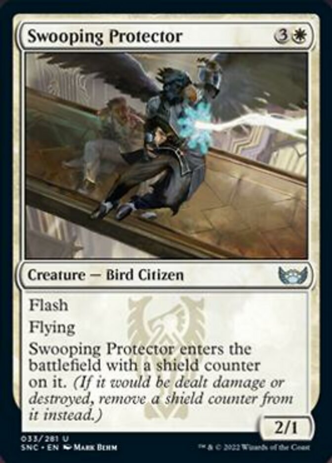 Swooping Protector [Streets of New Capenna] MTG Single Magic: The Gathering    | Red Claw Gaming
