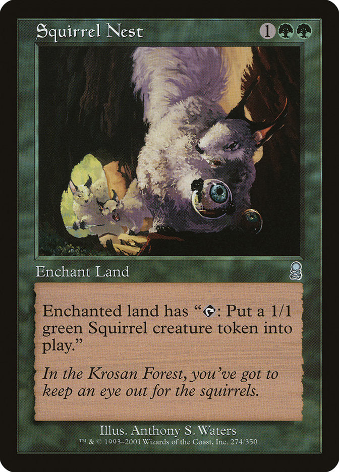 Squirrel Nest [Odyssey] MTG Single Magic: The Gathering    | Red Claw Gaming