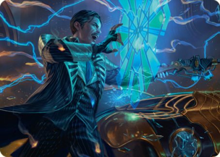 Brokers Veteran Art Card [Streets of New Capenna Art Series] MTG Single Magic: The Gathering    | Red Claw Gaming