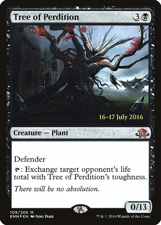 Tree of Perdition [Eldritch Moon Prerelease Promos] MTG Single Magic: The Gathering    | Red Claw Gaming