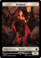 Warrior // Clue (0021) Double-Sided Token [Doctor Who Tokens] MTG Single Magic: The Gathering    | Red Claw Gaming