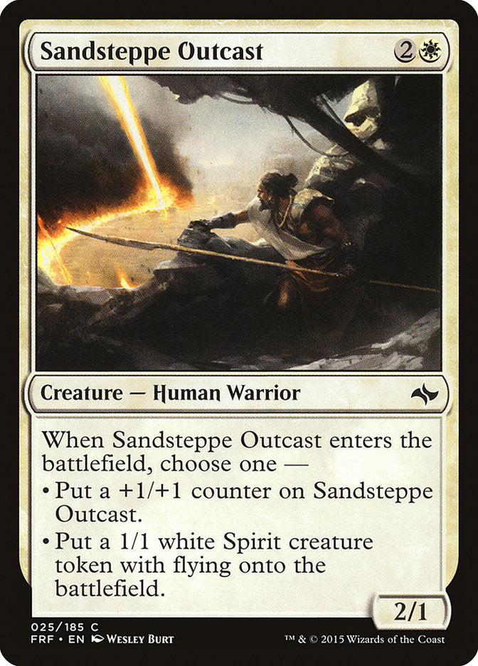 Sandsteppe Outcast [Fate Reforged] MTG Single Magic: The Gathering    | Red Claw Gaming