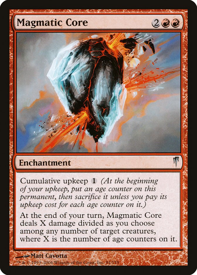 Magmatic Core [Coldsnap] MTG Single Magic: The Gathering    | Red Claw Gaming