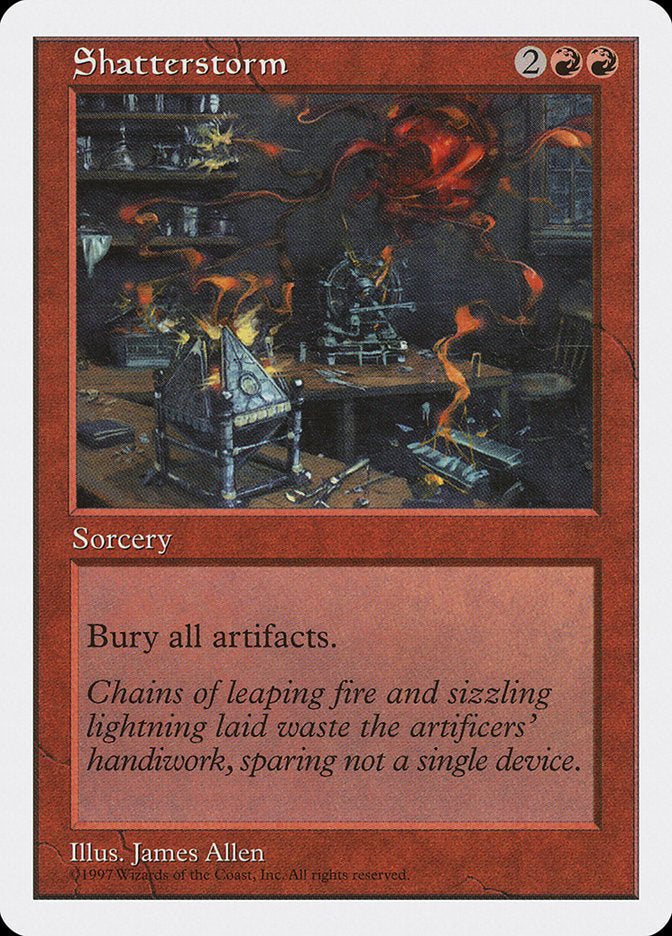 Shatterstorm [Fifth Edition] MTG Single Magic: The Gathering    | Red Claw Gaming