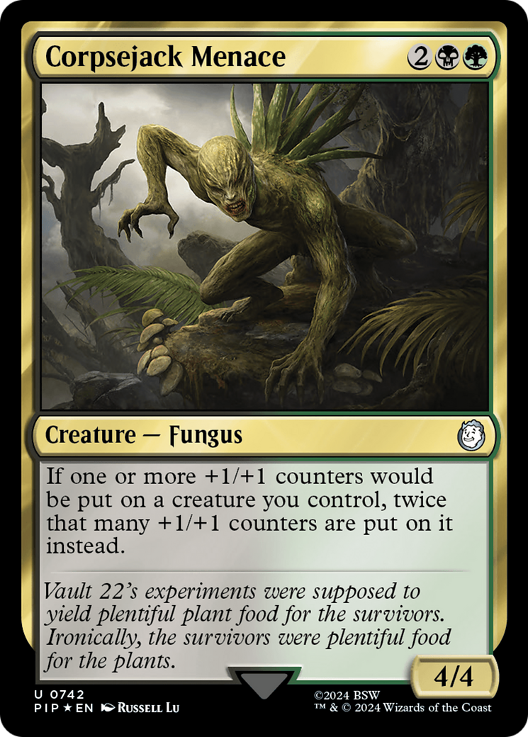 Corpsejack Menace (Surge Foil) [Fallout] MTG Single Magic: The Gathering    | Red Claw Gaming