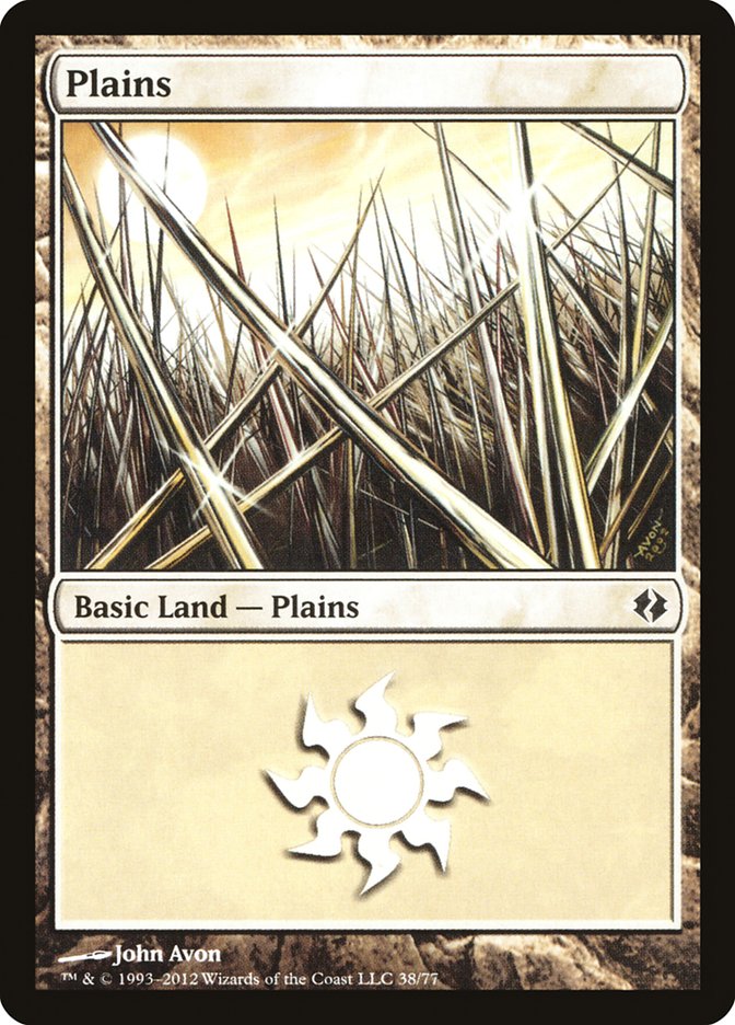 Plains (38) [Duel Decks: Venser vs. Koth] MTG Single Magic: The Gathering    | Red Claw Gaming