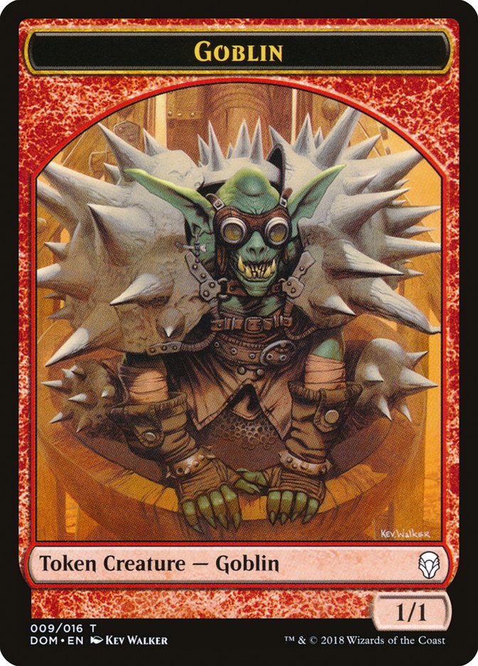 Goblin Token [Dominaria Tokens] MTG Single Magic: The Gathering    | Red Claw Gaming