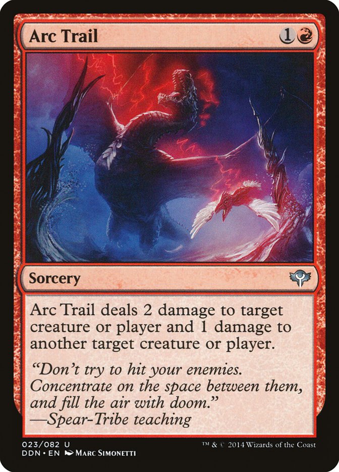 Arc Trail [Duel Decks: Speed vs. Cunning] MTG Single Magic: The Gathering    | Red Claw Gaming
