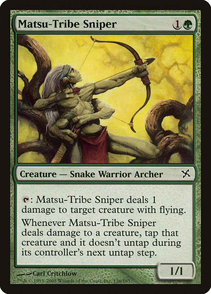 Matsu-Tribe Sniper [Betrayers of Kamigawa] MTG Single Magic: The Gathering    | Red Claw Gaming