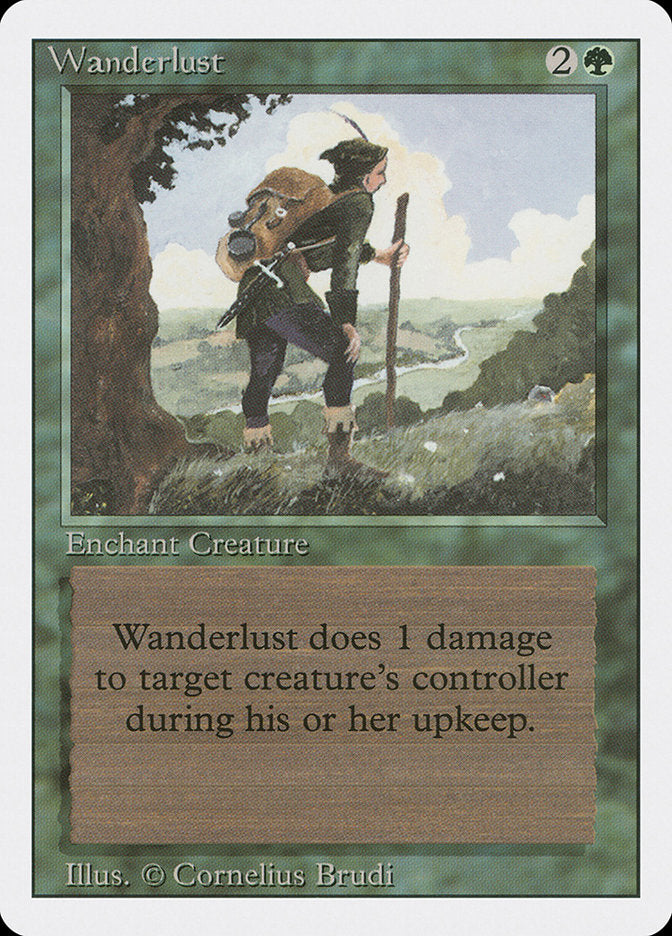 Wanderlust [Revised Edition] MTG Single Magic: The Gathering    | Red Claw Gaming