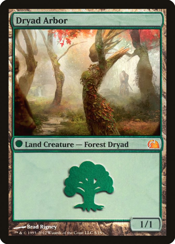 Dryad Arbor [From the Vault: Realms] MTG Single Magic: The Gathering    | Red Claw Gaming