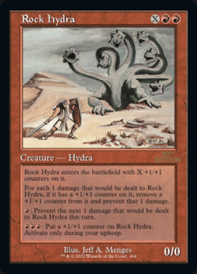 Rock Hydra (Retro) [30th Anniversary Edition] MTG Single Magic: The Gathering    | Red Claw Gaming