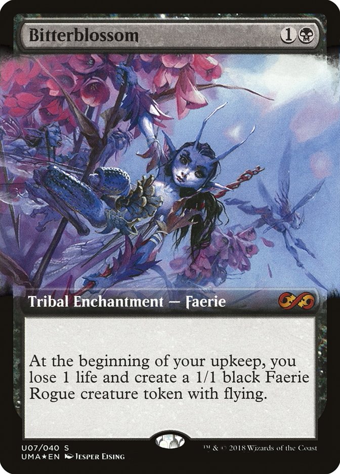 Bitterblossom (Topper) [Ultimate Masters Box Topper] MTG Single Magic: The Gathering    | Red Claw Gaming