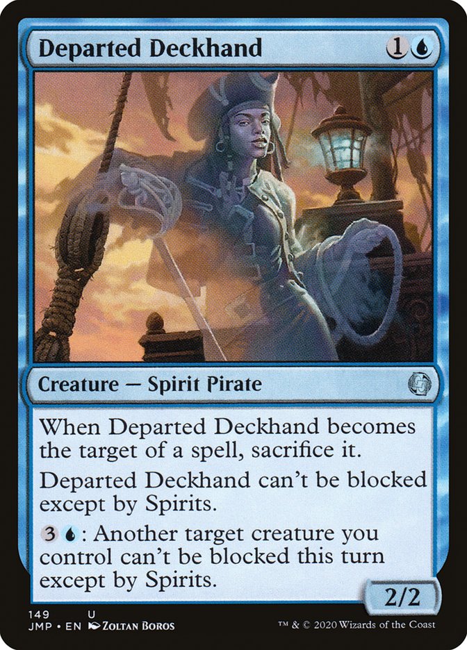 Departed Deckhand [Jumpstart] MTG Single Magic: The Gathering    | Red Claw Gaming