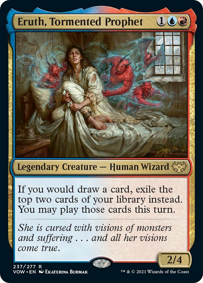 Eruth, Tormented Prophet [Innistrad: Crimson Vow] MTG Single Magic: The Gathering    | Red Claw Gaming