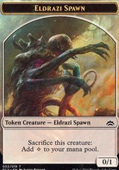 Eldrazi Spawn (002) // Eldrazi Double-Sided Token [Planechase Anthology Tokens] MTG Single Magic: The Gathering    | Red Claw Gaming