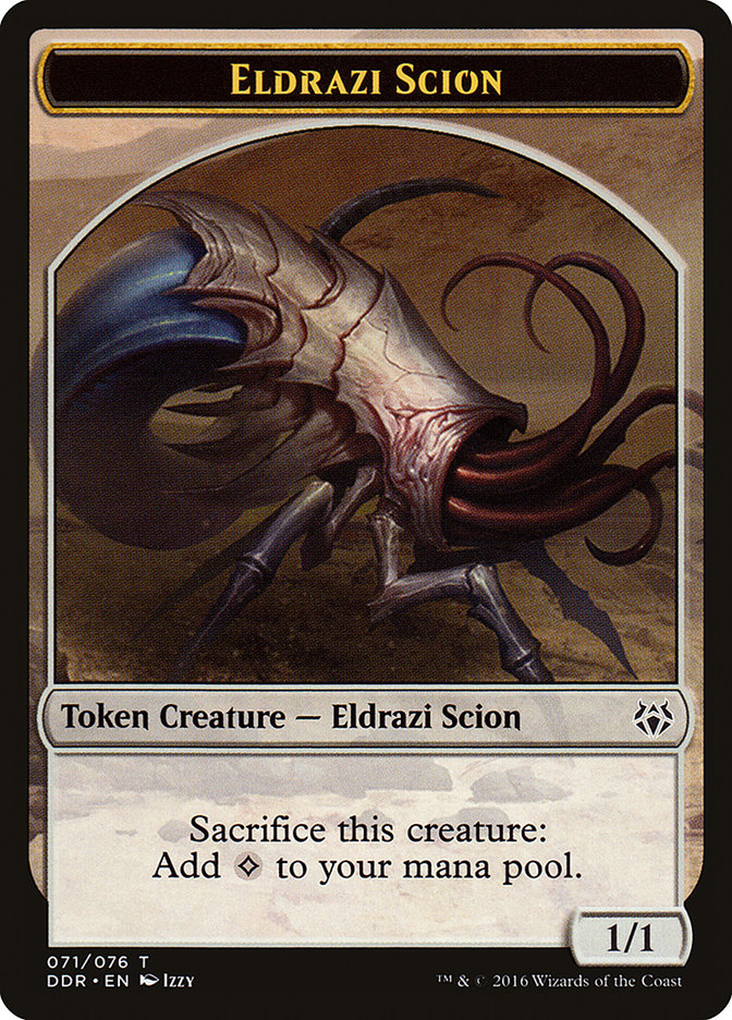 Eldrazi Scion Token [Duel Decks: Nissa vs. Ob Nixilis] MTG Single Magic: The Gathering    | Red Claw Gaming