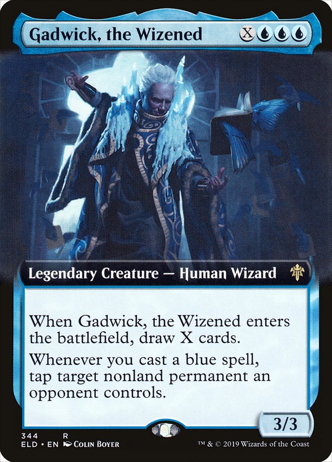 Gadwick, the Wizened (Extended Art) [Throne of Eldraine] MTG Single Magic: The Gathering    | Red Claw Gaming