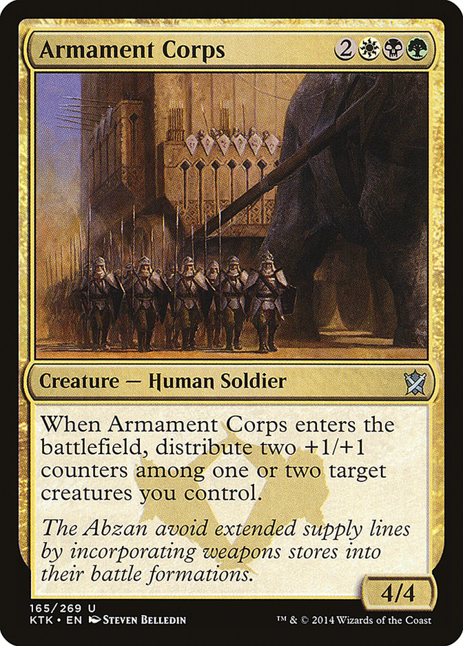 Armament Corps [Khans of Tarkir] MTG Single Magic: The Gathering    | Red Claw Gaming