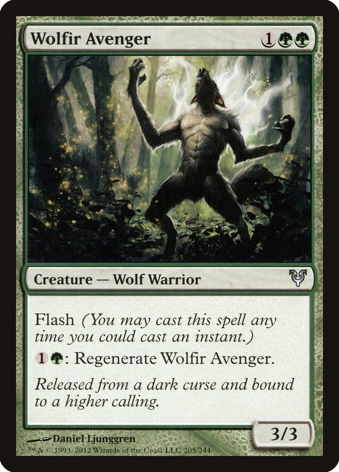 Wolfir Avenger [Avacyn Restored] MTG Single Magic: The Gathering    | Red Claw Gaming