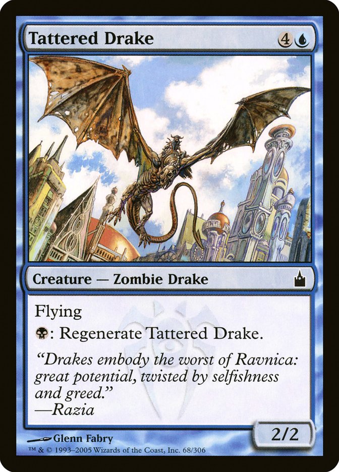 Tattered Drake [Ravnica: City of Guilds] MTG Single Magic: The Gathering    | Red Claw Gaming