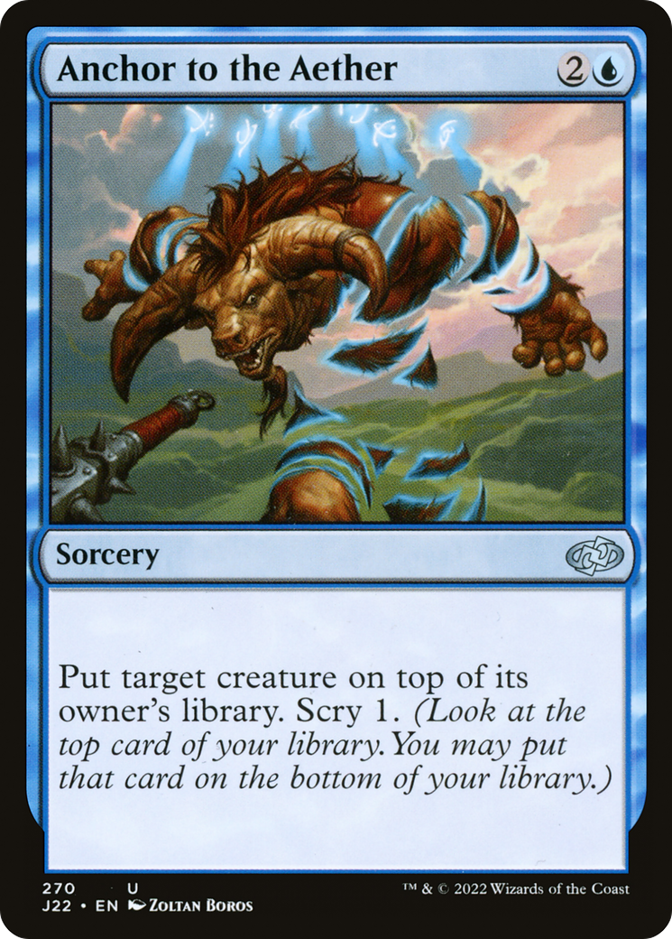 Anchor to the Aether [Jumpstart 2022] MTG Single Magic: The Gathering    | Red Claw Gaming