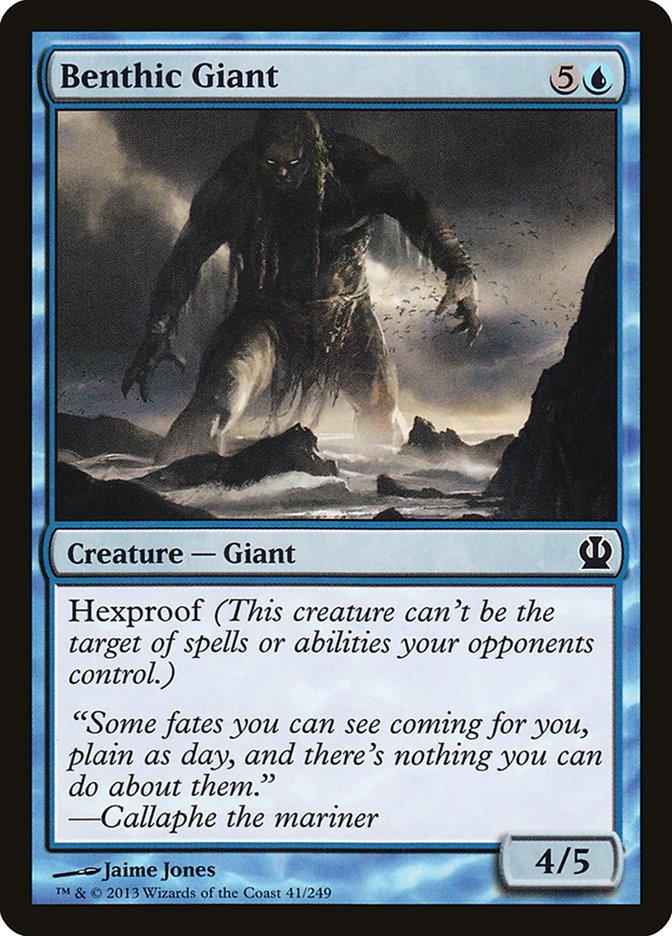 Benthic Giant [Theros] MTG Single Magic: The Gathering    | Red Claw Gaming