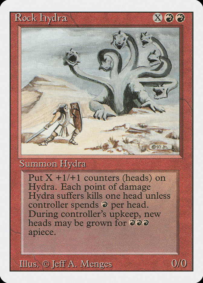Rock Hydra [Revised Edition] MTG Single Magic: The Gathering    | Red Claw Gaming