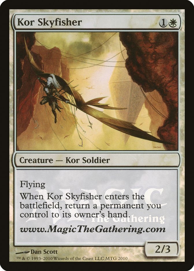 Kor Skyfisher (Convention) [URL/Convention Promos] MTG Single Magic: The Gathering    | Red Claw Gaming