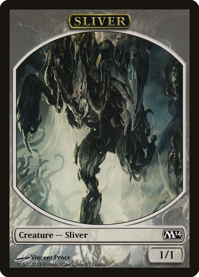 Sliver Token [League Tokens 2013] MTG Single Magic: The Gathering    | Red Claw Gaming