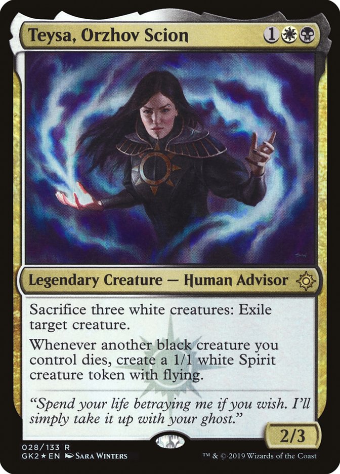 Teysa, Orzhov Scion [Ravnica Allegiance Guild Kit] MTG Single Magic: The Gathering    | Red Claw Gaming