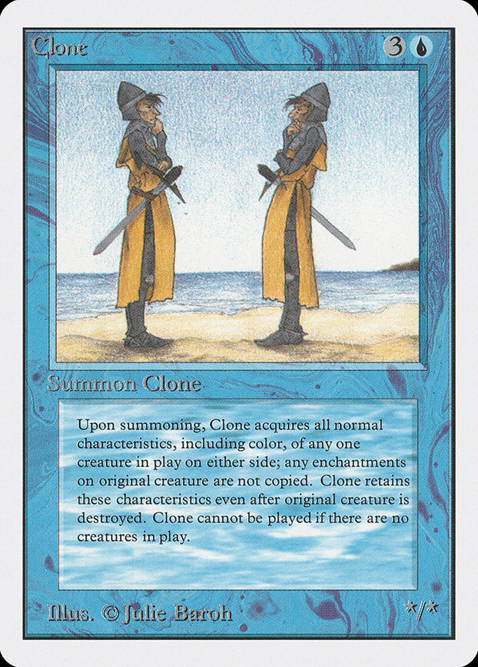 Clone [Unlimited Edition] MTG Single Magic: The Gathering    | Red Claw Gaming
