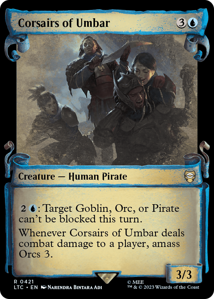 Corsairs of Umbar [The Lord of the Rings: Tales of Middle-Earth Commander Showcase Scrolls] MTG Single Magic: The Gathering    | Red Claw Gaming
