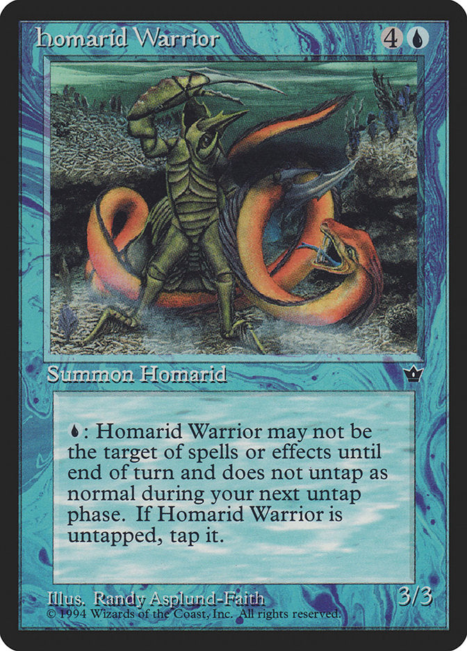Homarid Warrior (Randy Asplund-Faith) [Fallen Empires] MTG Single Magic: The Gathering    | Red Claw Gaming
