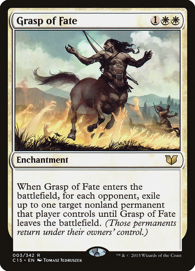 Grasp of Fate [Commander 2015] MTG Single Magic: The Gathering    | Red Claw Gaming