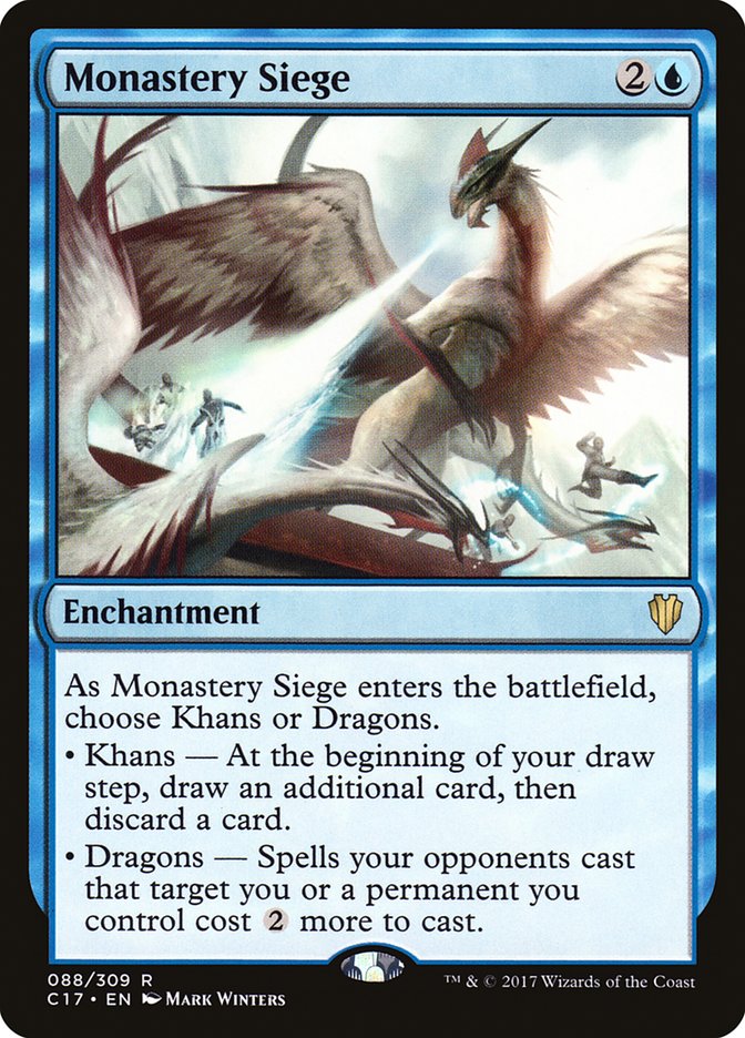 Monastery Siege [Commander 2017] MTG Single Magic: The Gathering    | Red Claw Gaming