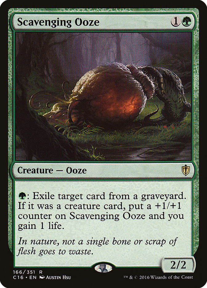 Scavenging Ooze [Commander 2016] MTG Single Magic: The Gathering    | Red Claw Gaming