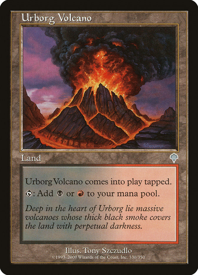 Urborg Volcano [Invasion] MTG Single Magic: The Gathering    | Red Claw Gaming