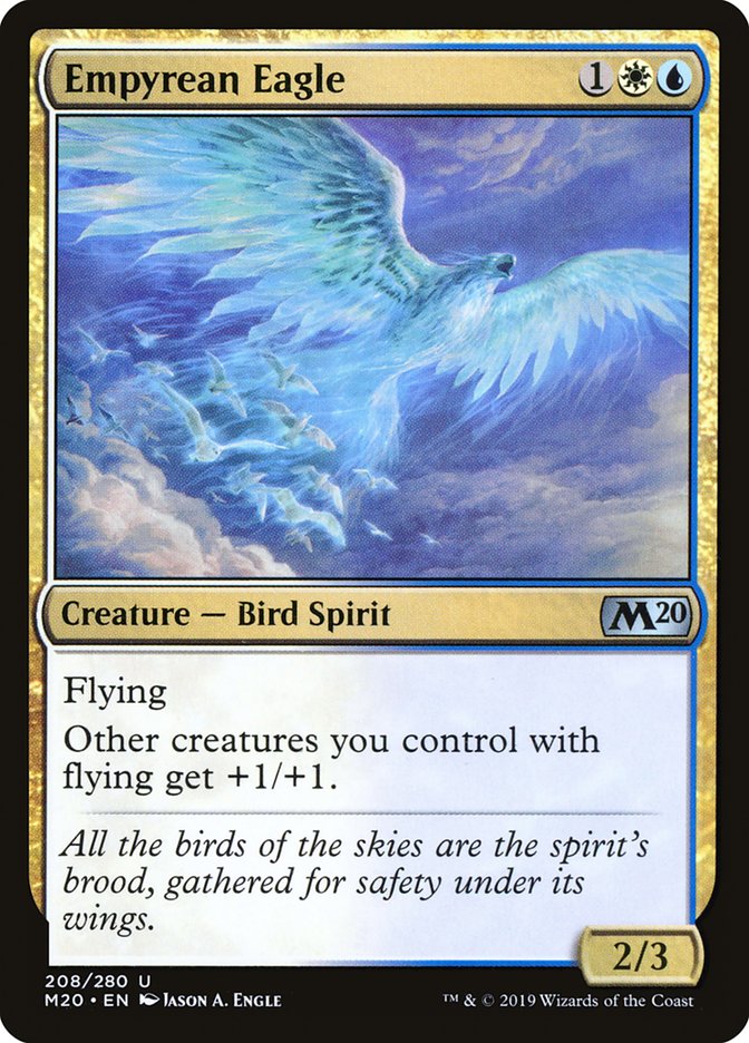 Empyrean Eagle [Core Set 2020] MTG Single Magic: The Gathering    | Red Claw Gaming