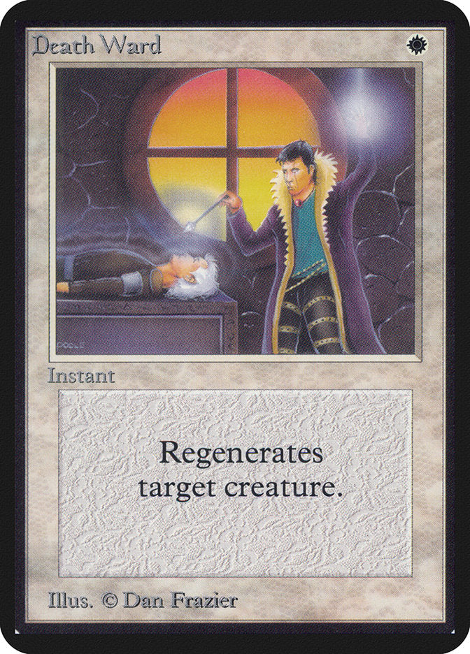 Death Ward [Alpha Edition] MTG Single Magic: The Gathering    | Red Claw Gaming