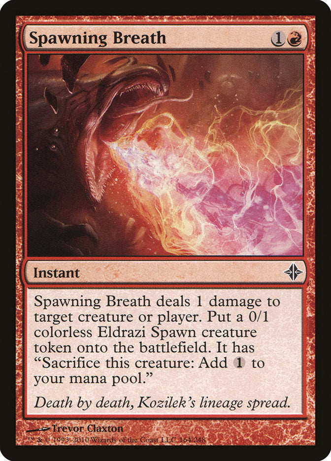 Spawning Breath [Rise of the Eldrazi] MTG Single Magic: The Gathering    | Red Claw Gaming