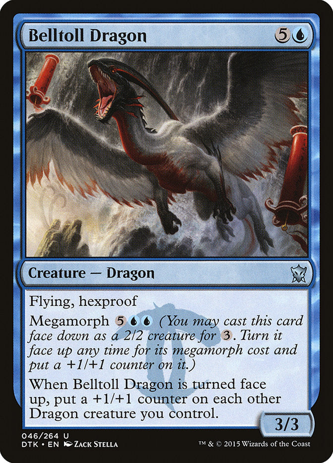 Belltoll Dragon [Dragons of Tarkir] MTG Single Magic: The Gathering    | Red Claw Gaming